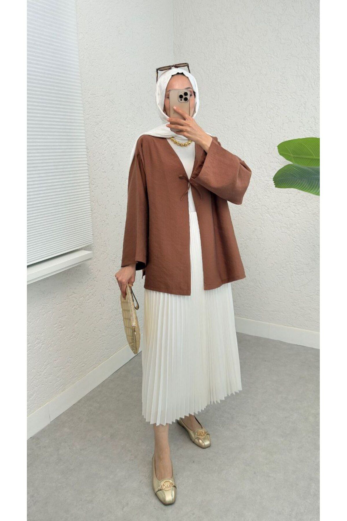 Castivo Fashion Tokyo Bağcıklı Kimono Ceket
