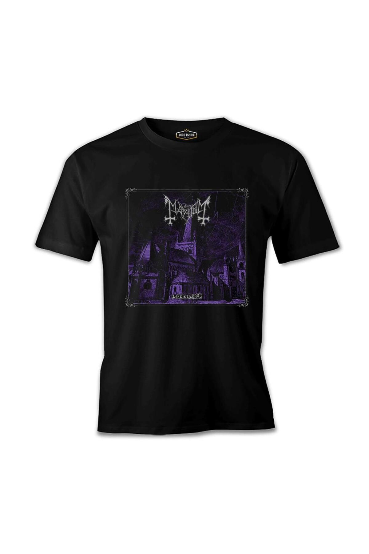 Lord T-Shirt Mayhem - Life Eternal Siyah Erkek Tshirt