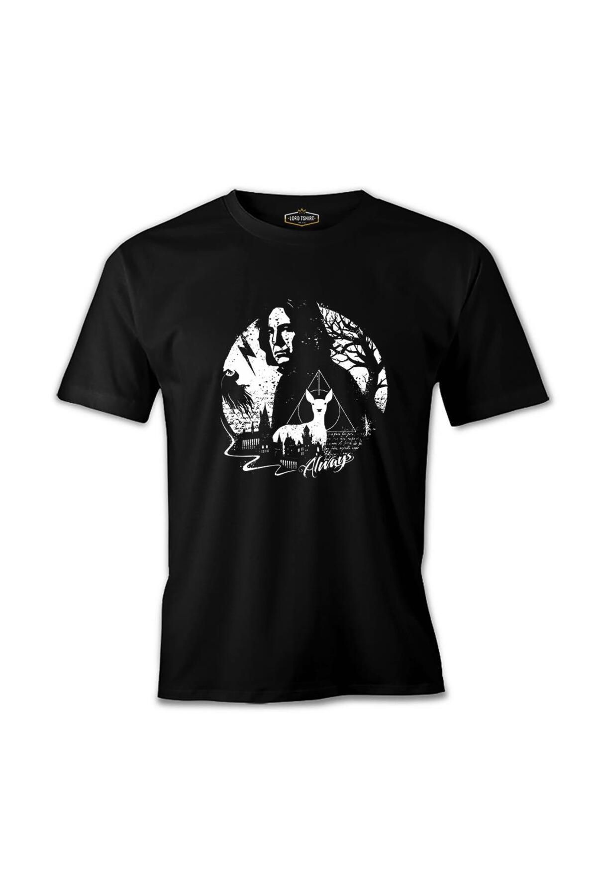 Lord T-Shirt HP - Always Siyah Erkek Tshirt