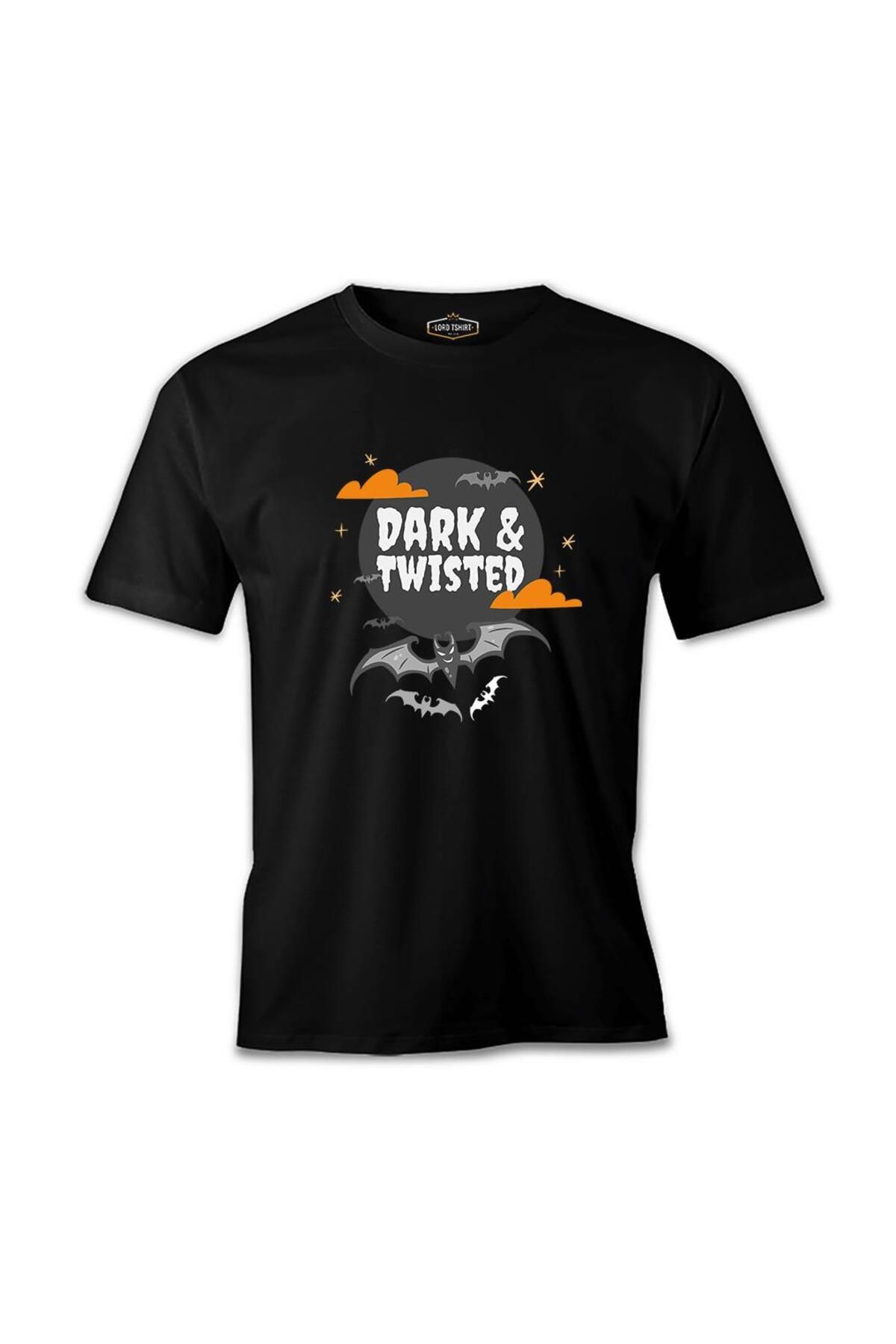 Lord T-Shirt Cadılar Bayramı - Dark and Twisted Siyah Erkek Tshirt