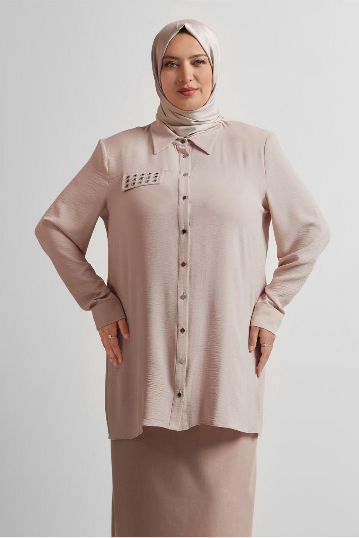 Alvina GÖMLEK YAKA TUNİK 20711