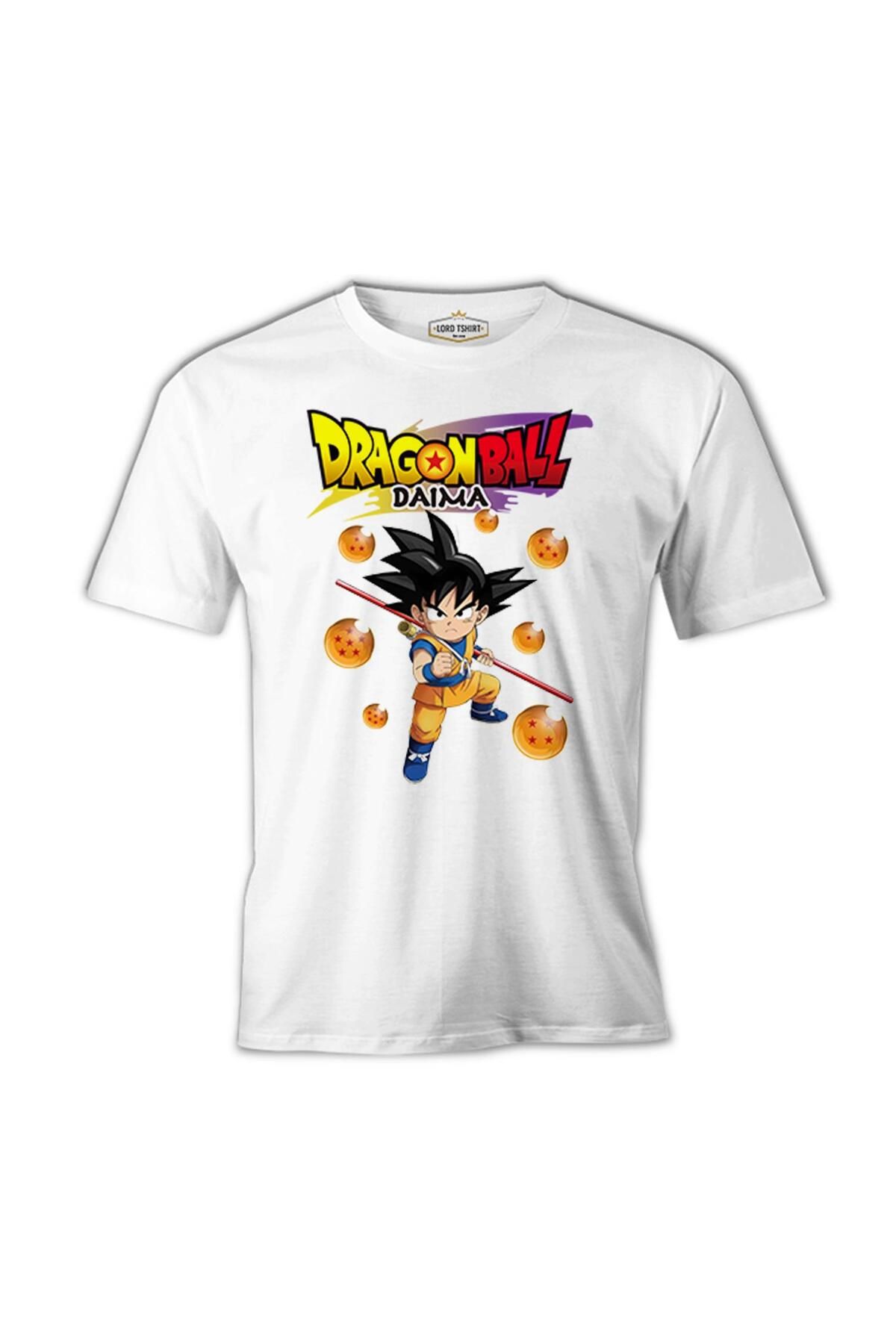 Lord T-Shirt Dragon Ball Daima Küre Beyaz Erkek Tshirt