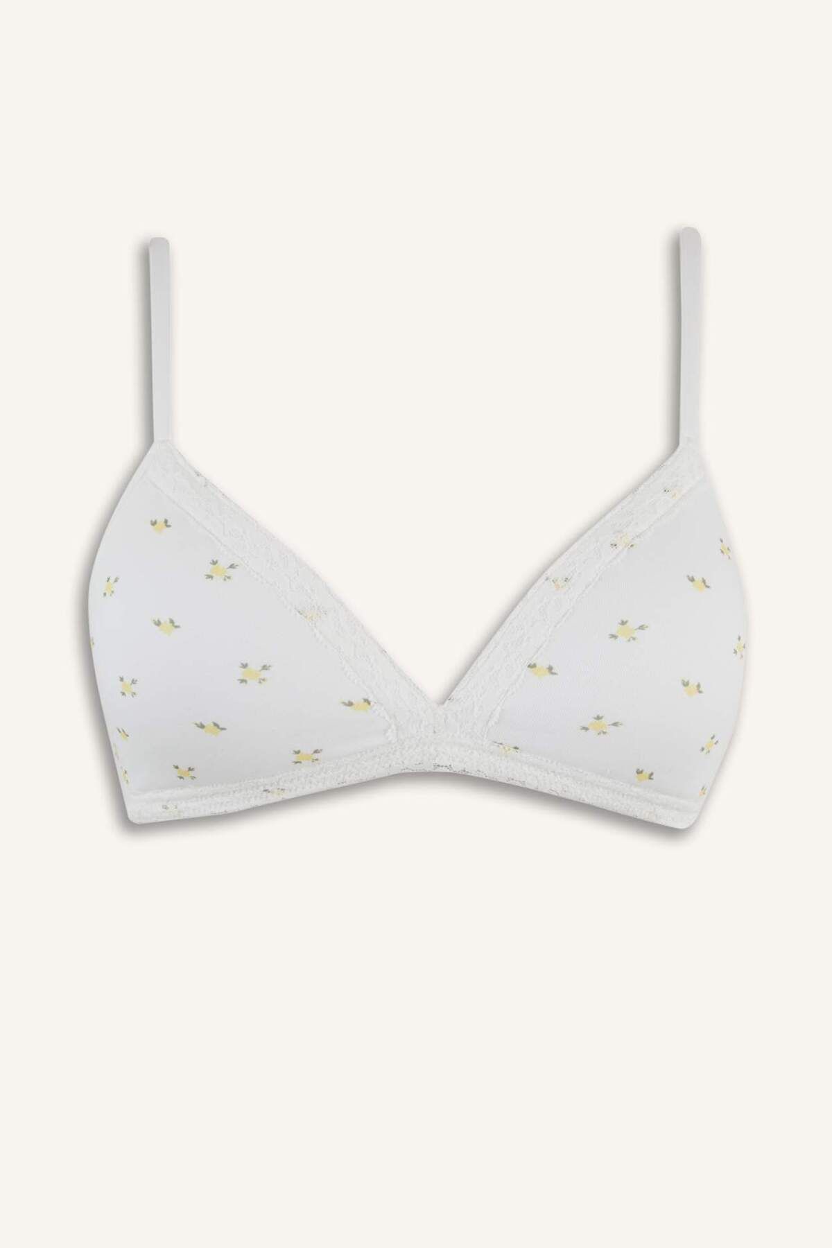 DeFacto Baskılı Dantel Detaylı First Bra-Fall in Love E7043AX25SM