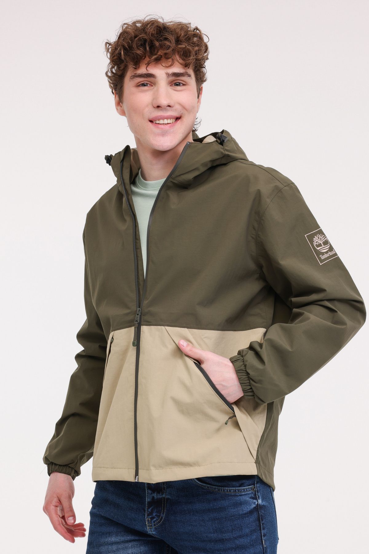Timberland Ravine Waterproof Shell J Yeşil Erkek Mont