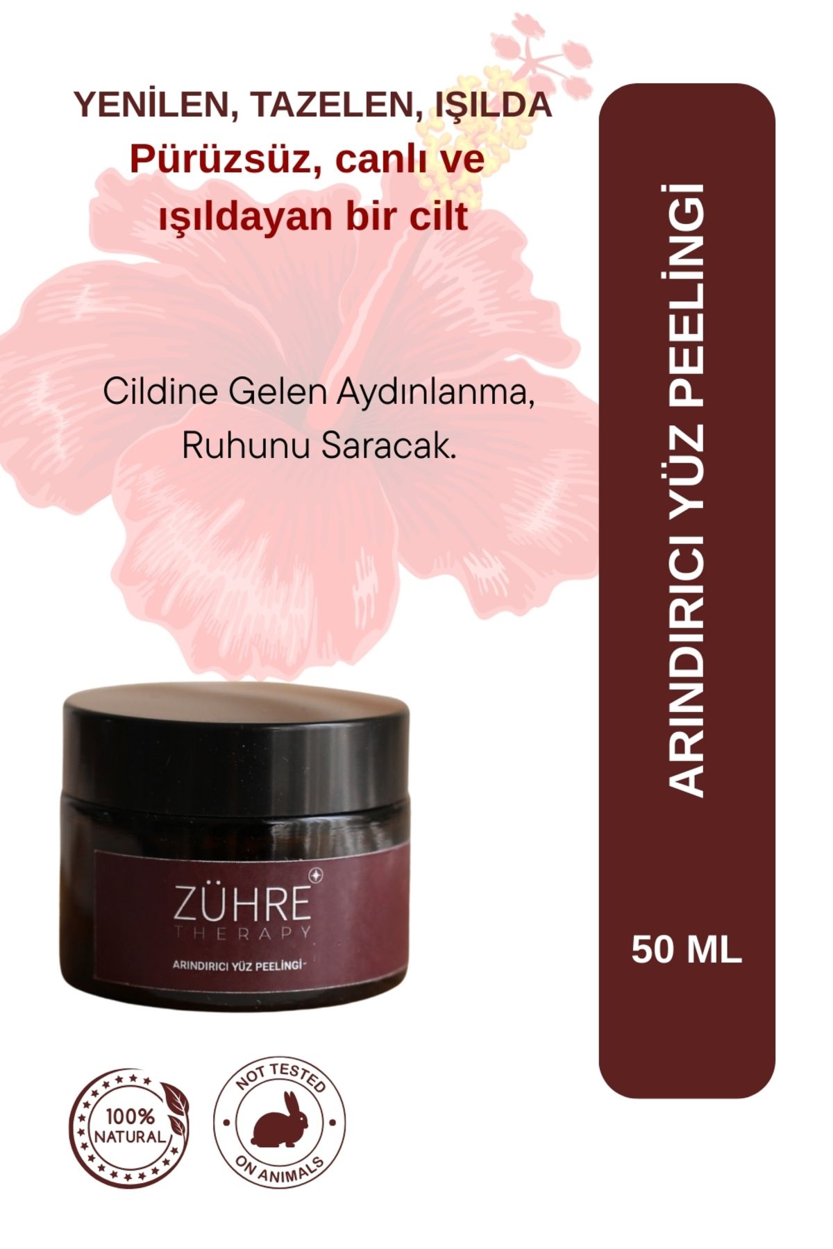 ZÜHRE THERAPY Arındırıcı Yüz Peelingi - Pürüzsüz, Canlı Ve Işıldayan Bir Cilt