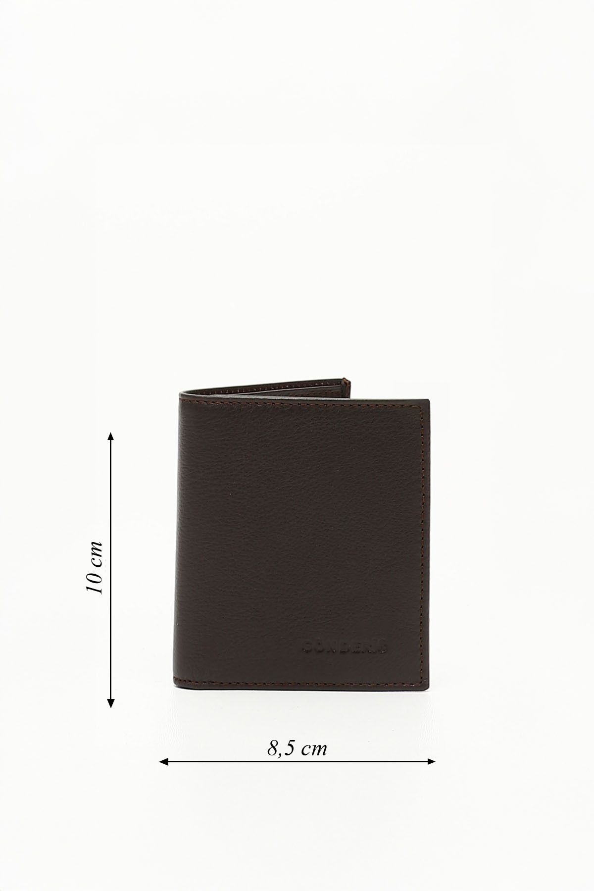 GÖNDERİ(R)-BROWN Genuine Leather Men's Wallet 06697 2