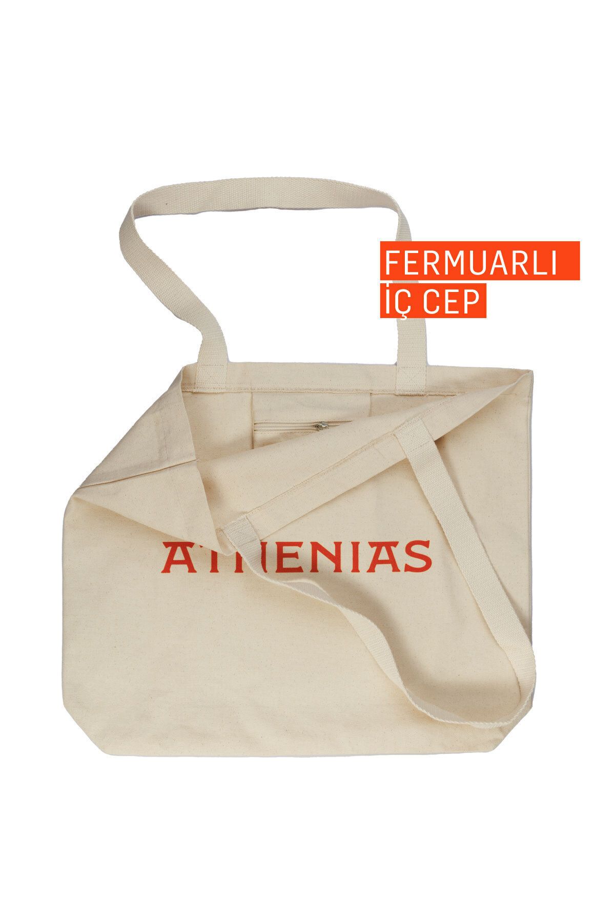 Athenias-Beach and Multi-purpose Canvas Fabric Bag 3