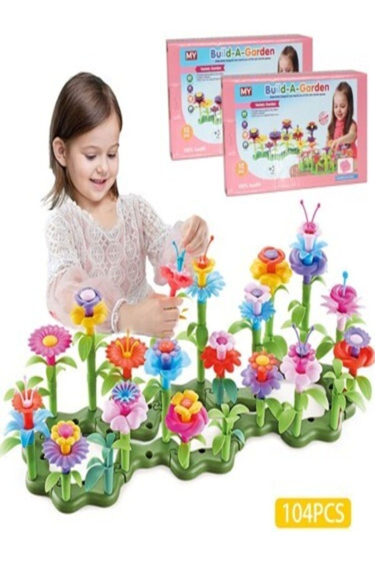BENİMER BUİLD A GARDEN 52 PARÇA ZEKA OYUNU ÇOCUK OYUNU