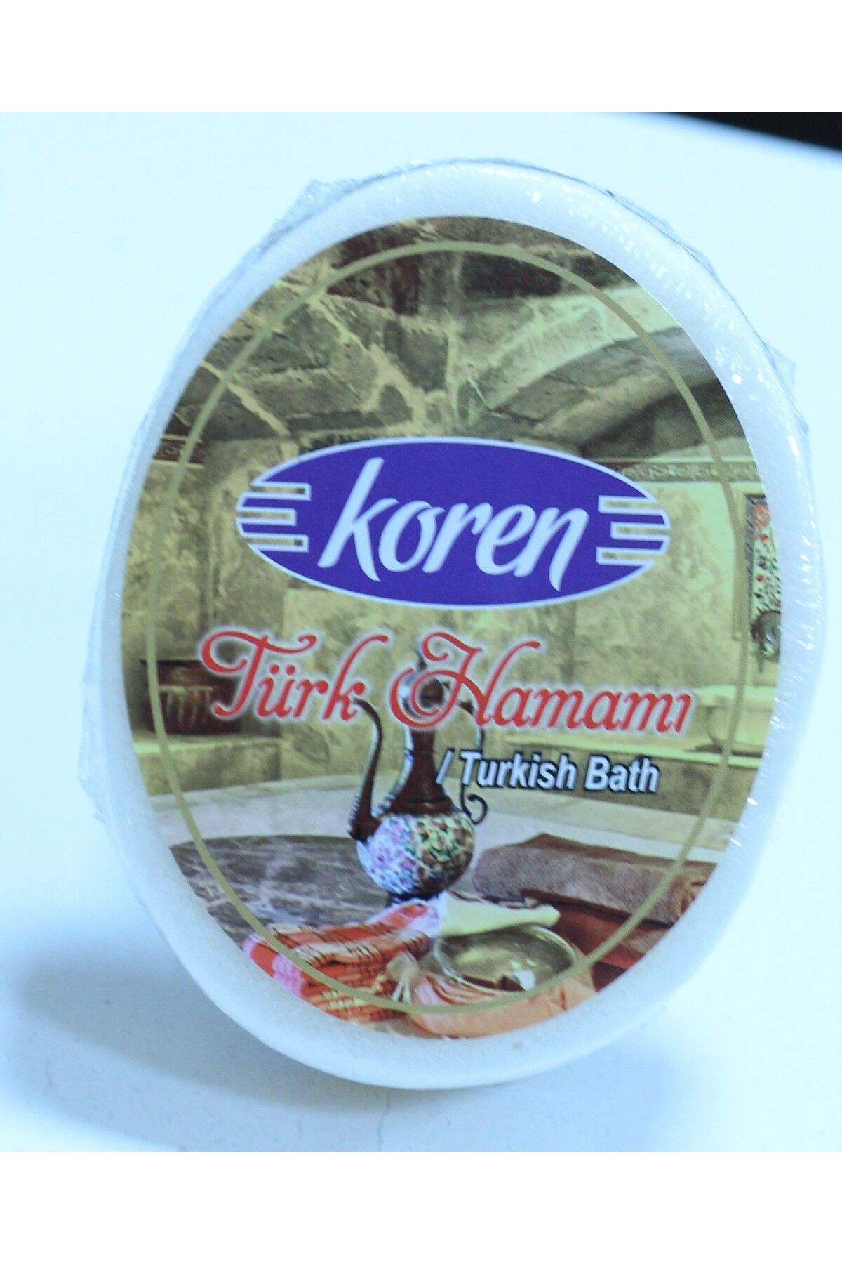 KOREN Türk Hamamı Süngerli Sabun 120g