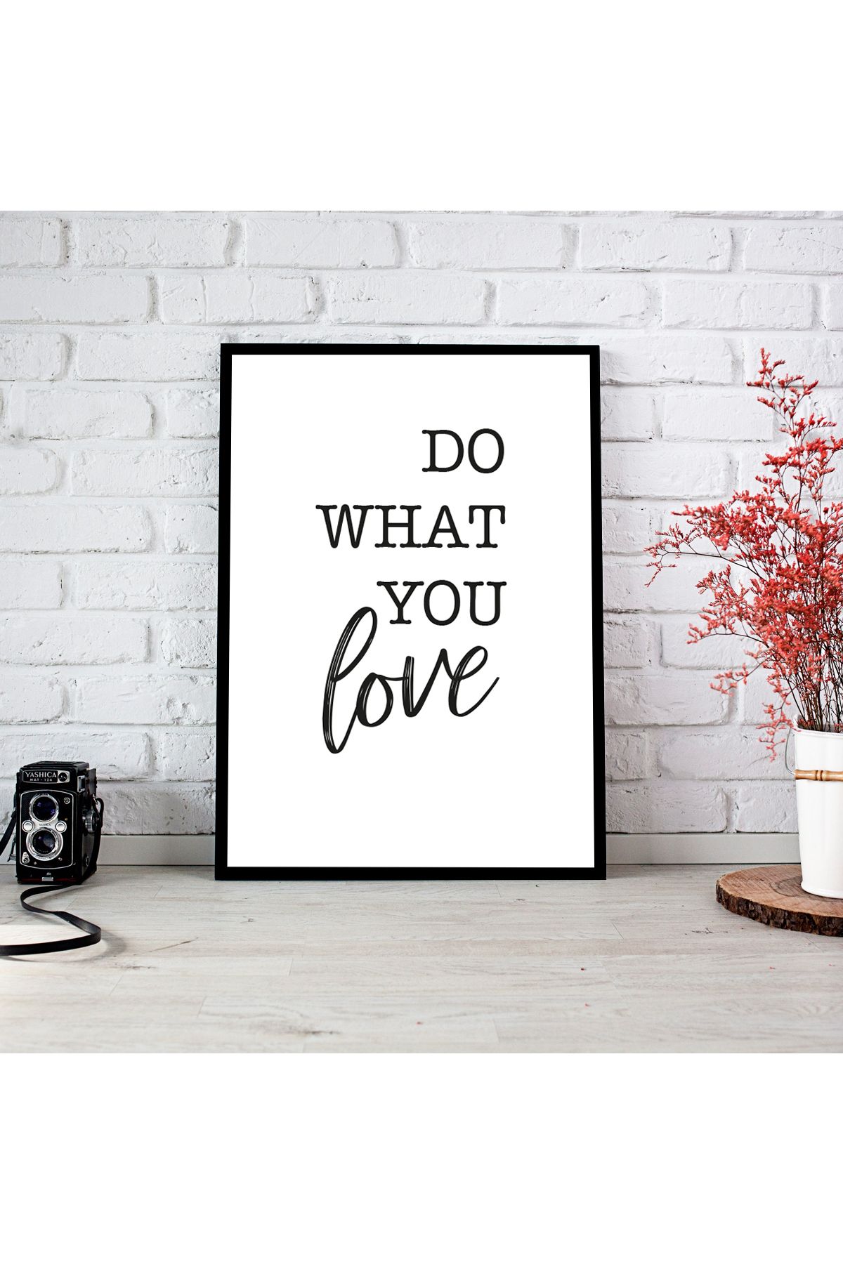 woodsia Çerçeve Görünümlü Çerçevesiz MDF Poster Tablo MDF_TEK1136