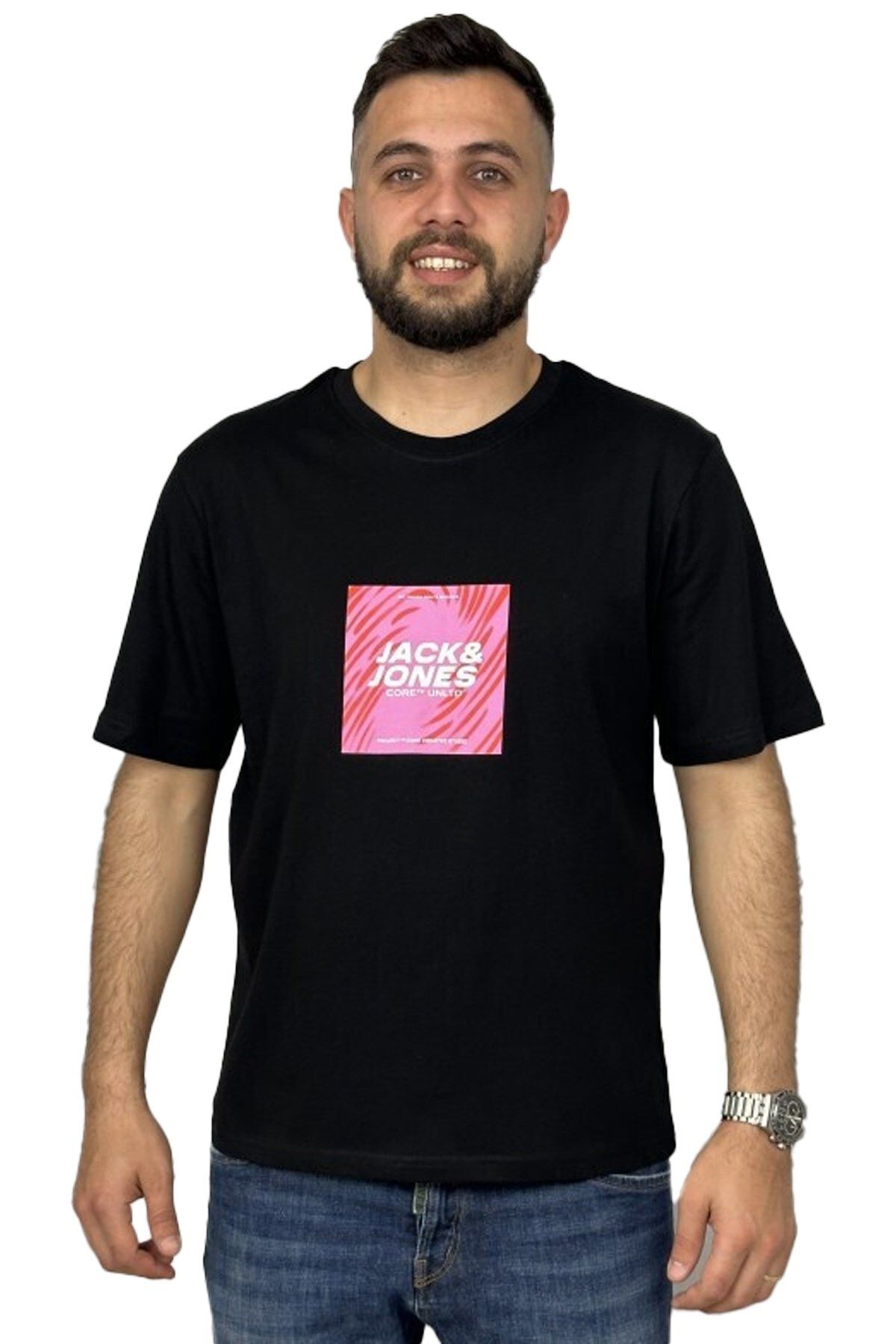 Jack & Jones Jcorecharge Front Erkek Tişört 12276411