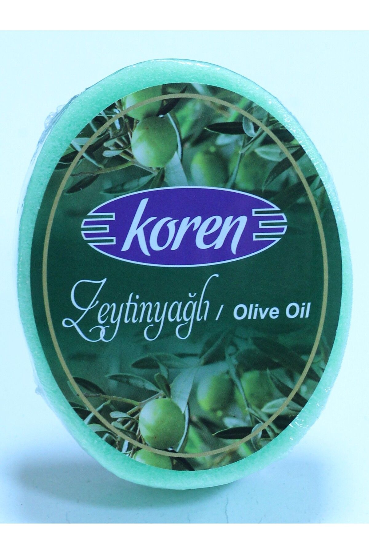 KOREN Zeytinyağlı Süngerli Sabun 120g