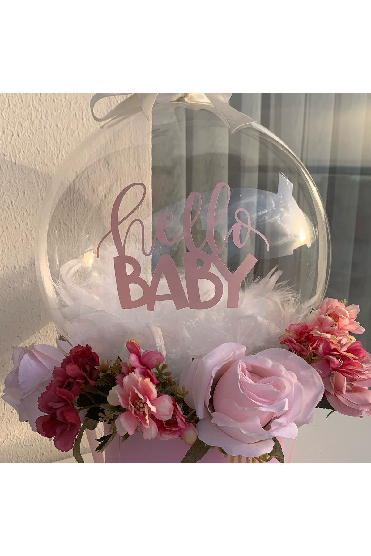 Store Kız bebeğe hediye doğum hediyesi hastaneye çiçek kız bebek için çiçek