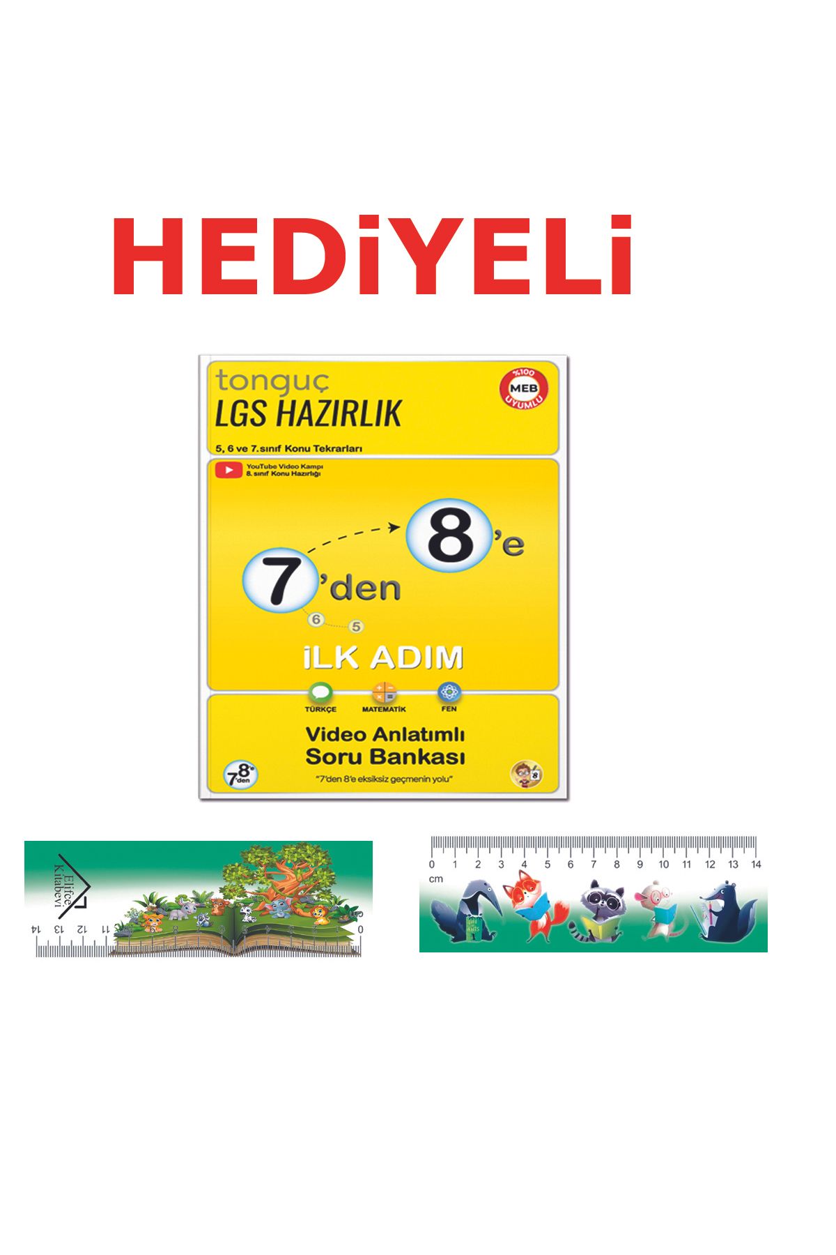 Tonguç Yayınları Tonguç 7'den 8'e LGS Hazırlık İlk Adım