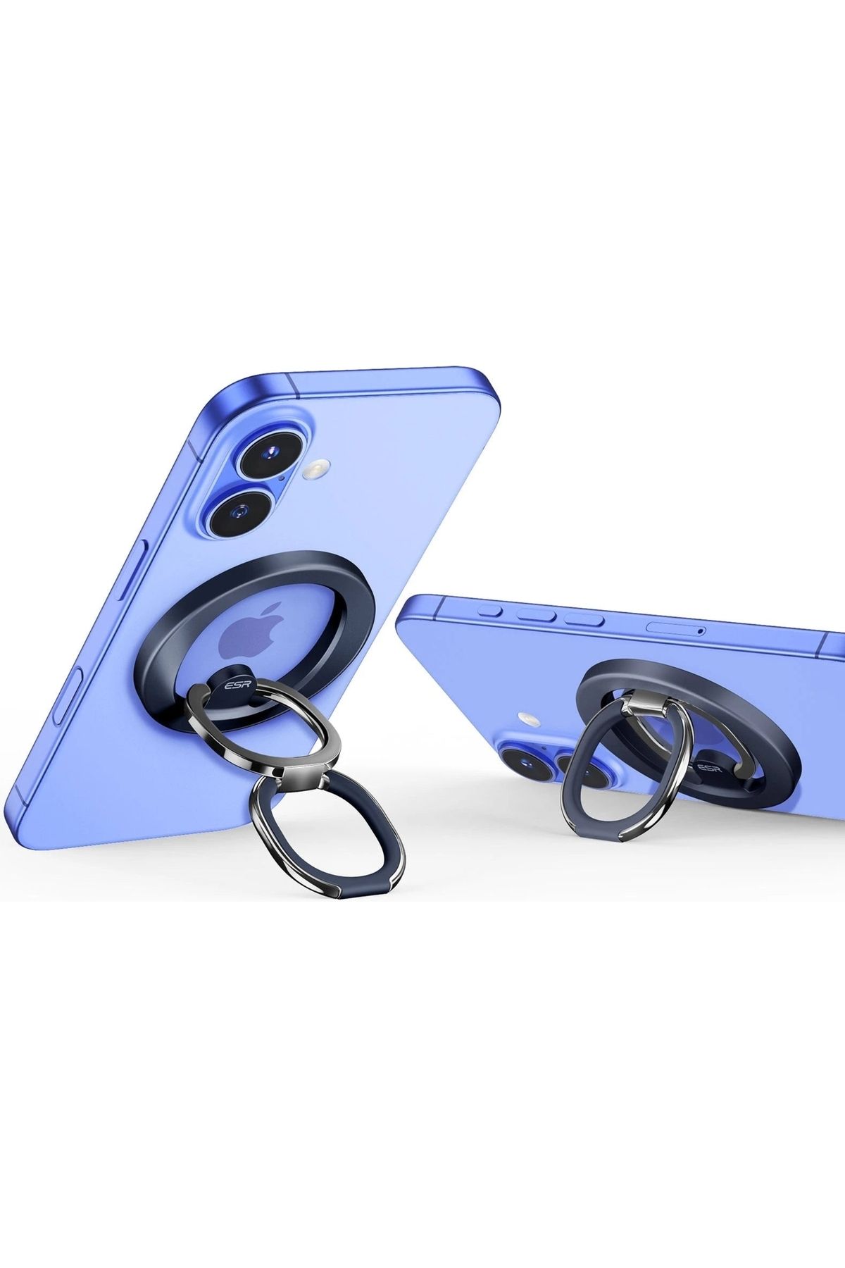 ESR Magsafe Halka Plaka Stand Özellikli Halolock Ring Stand - Titanyum Mavi