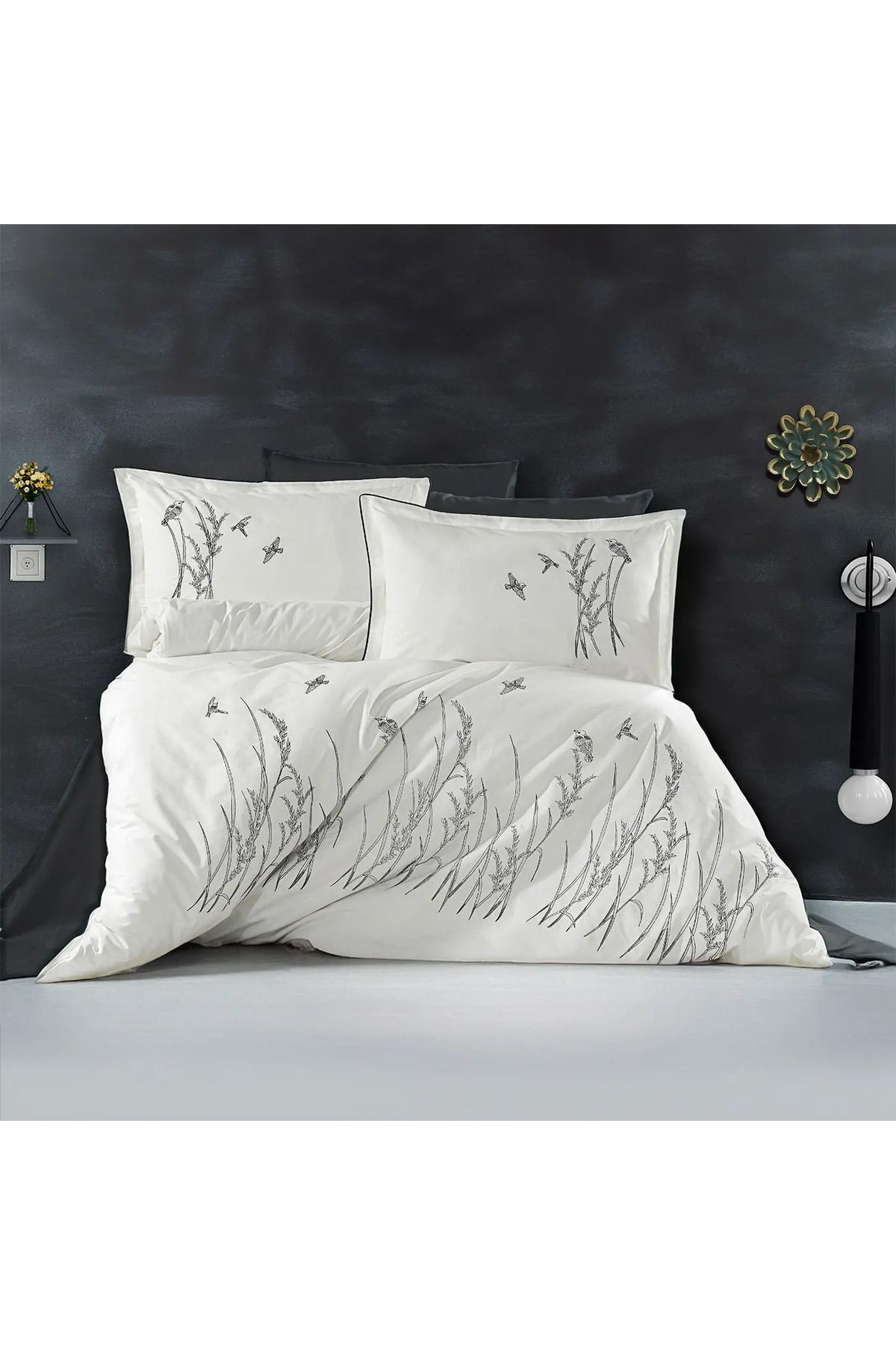 ELLE HOME Noemie Brode Çift Kişilik Nevresim Takımı