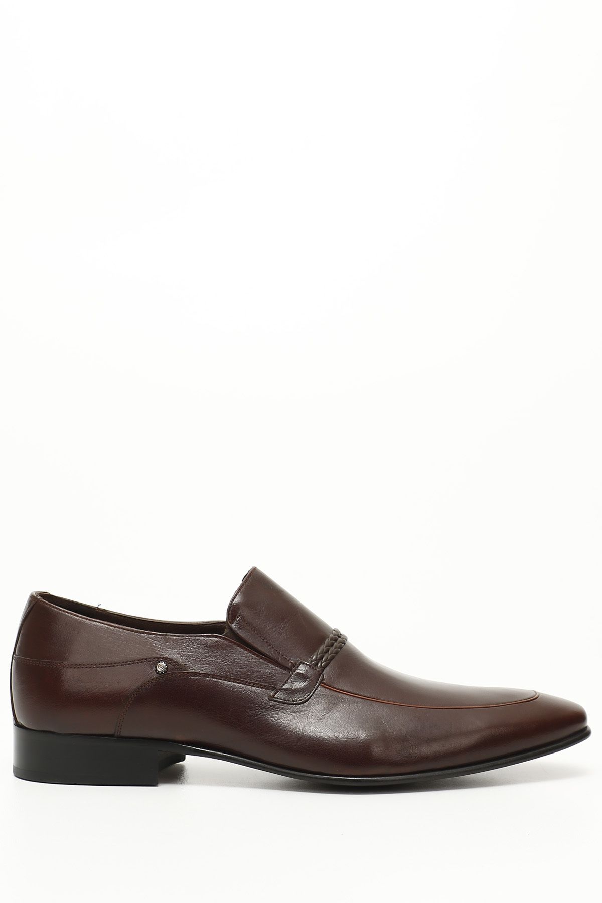 GÖNDERİ(R)-Brown Antique Gön Genuine Leather Leather Sole Casual Men's Shoes 27518 1