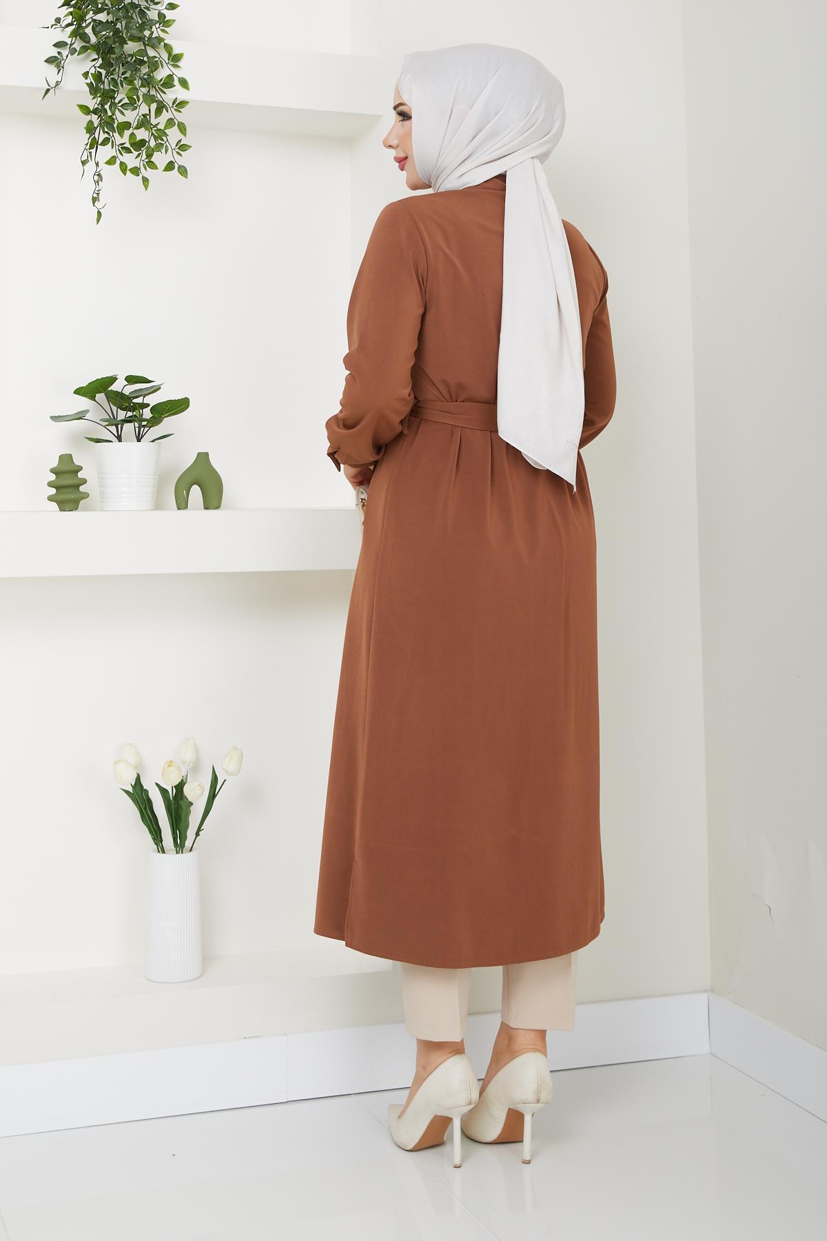Doque-Seasonal Hijab Tunic - Giyçık Cap, Model 61028 4