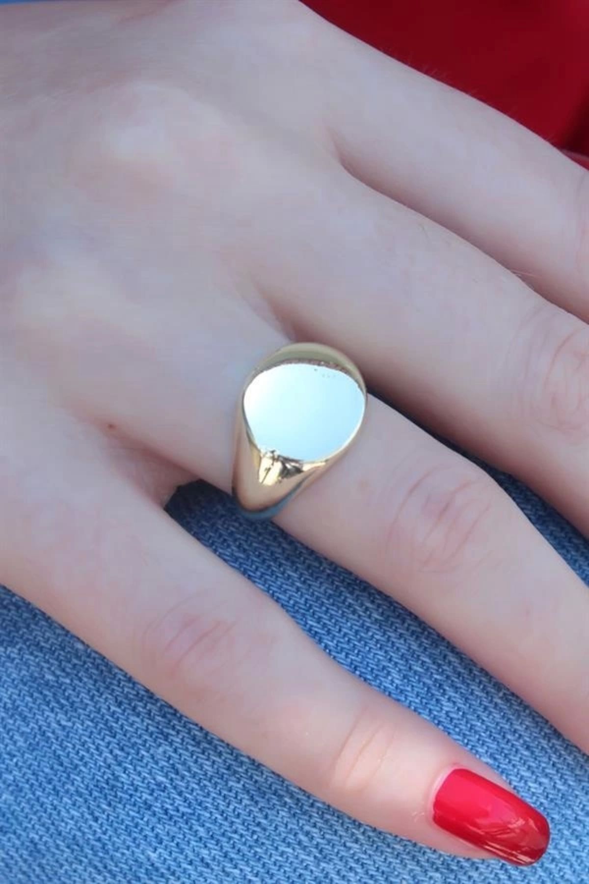 FASHIONLINE Gold Renk Kadın Yüzük