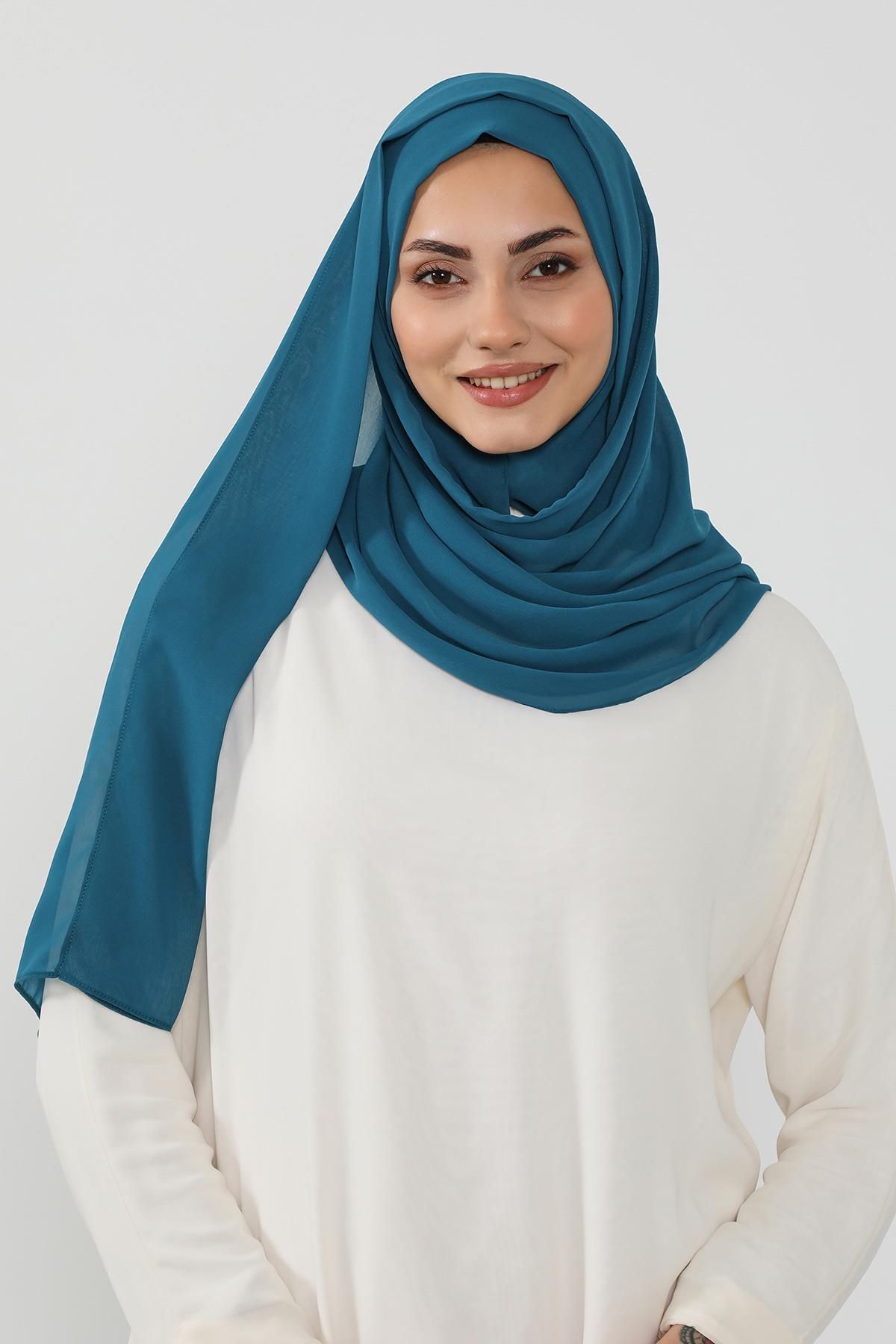Aisha's Design Pratik Şifon Şal,PS-49