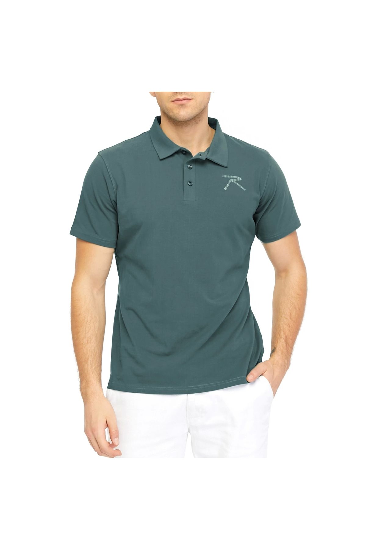 raru Polo T-Shirt OSTENDO PETROL