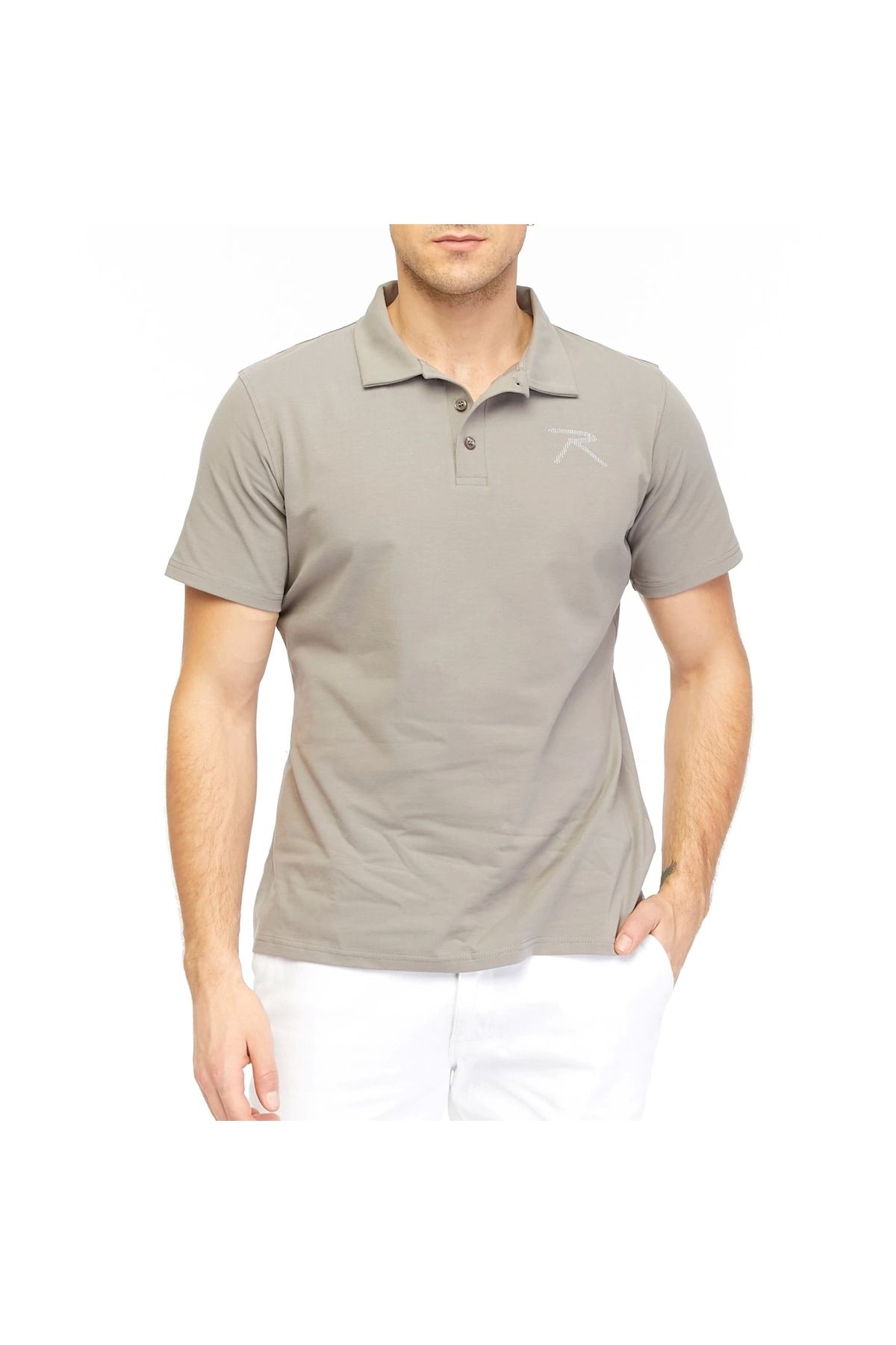 raru Polo T-Shirt OSTENDO KAHVERENGİ