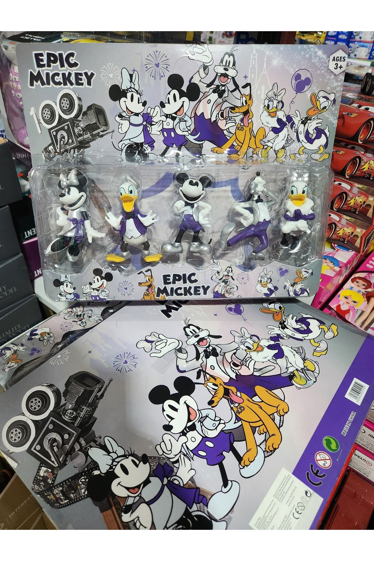Ailenizin Oyuncakçısı Mickey minnie oyuncak figür 5 li büyük boy set