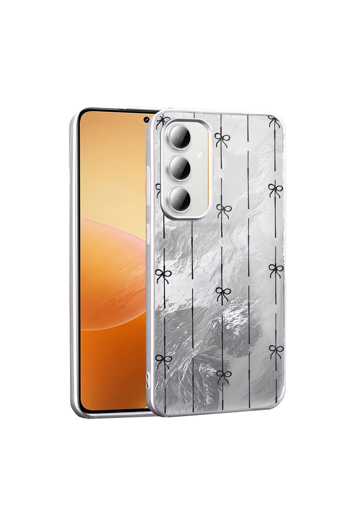 HTstore Galaxy Uyumlu A35 Kılıf Desenli Zore Mep Kapak