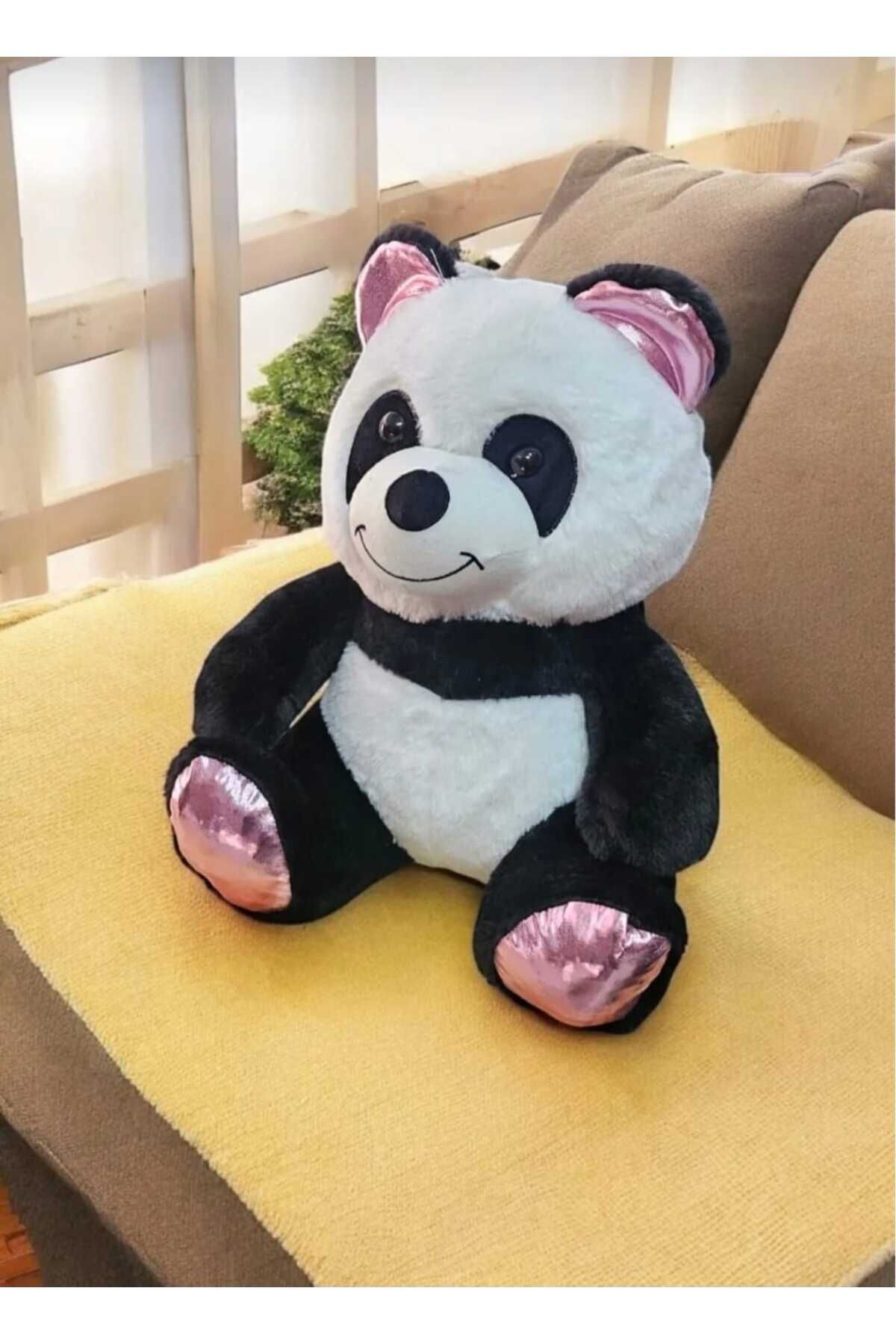 Kids Sevimli Panda 50 cm Peluş Oyuncak Esse Oyun Arkadaşı