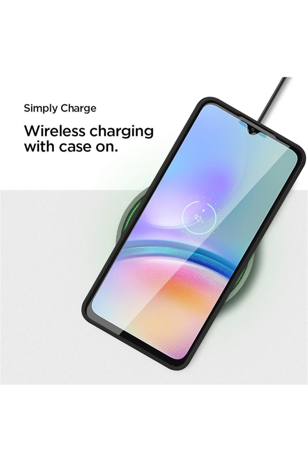 SKYDDAR INNOVATION-Husă + protecție ecran pentru Samsung Galaxy A25, [Pachet 360°] ColorVerse, Negru, set cu autocolant 2