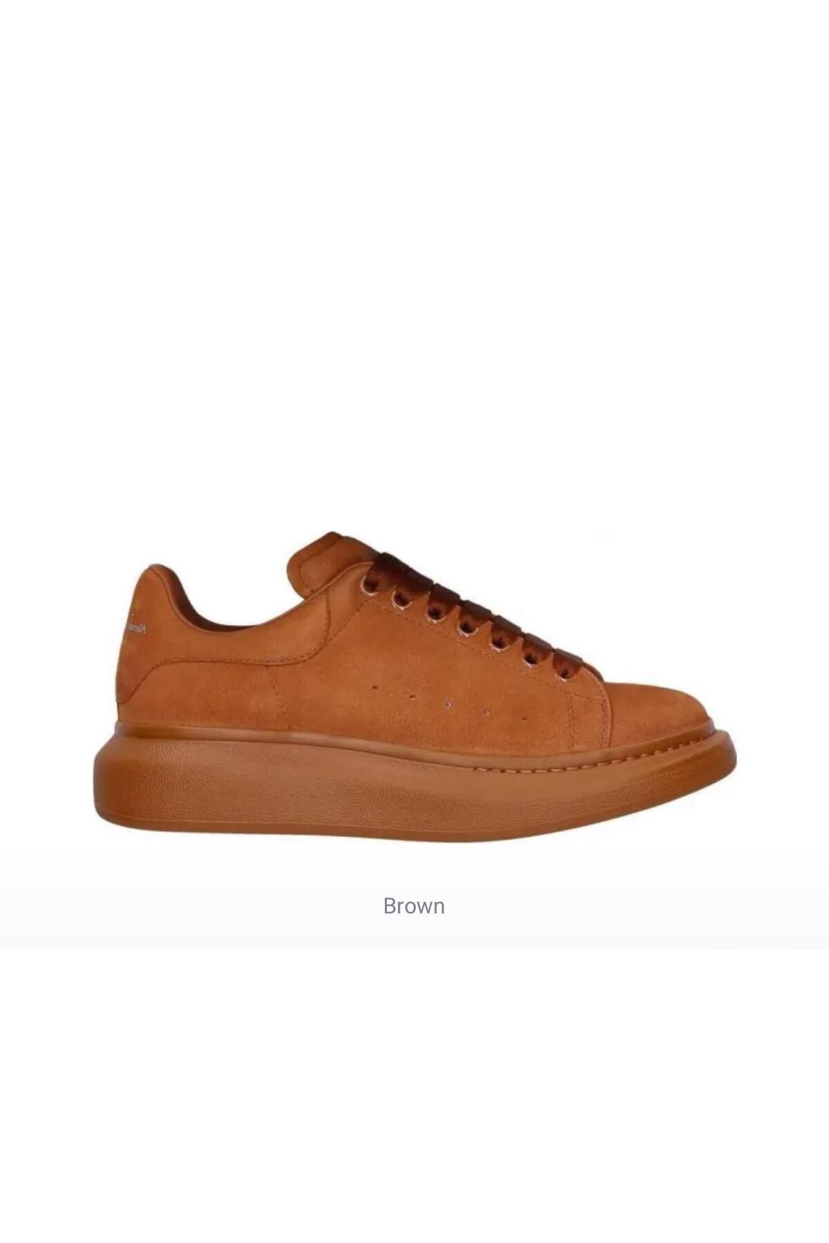 ALEXANDER MCQUEEN Oversized Erkek Deri Sneaker