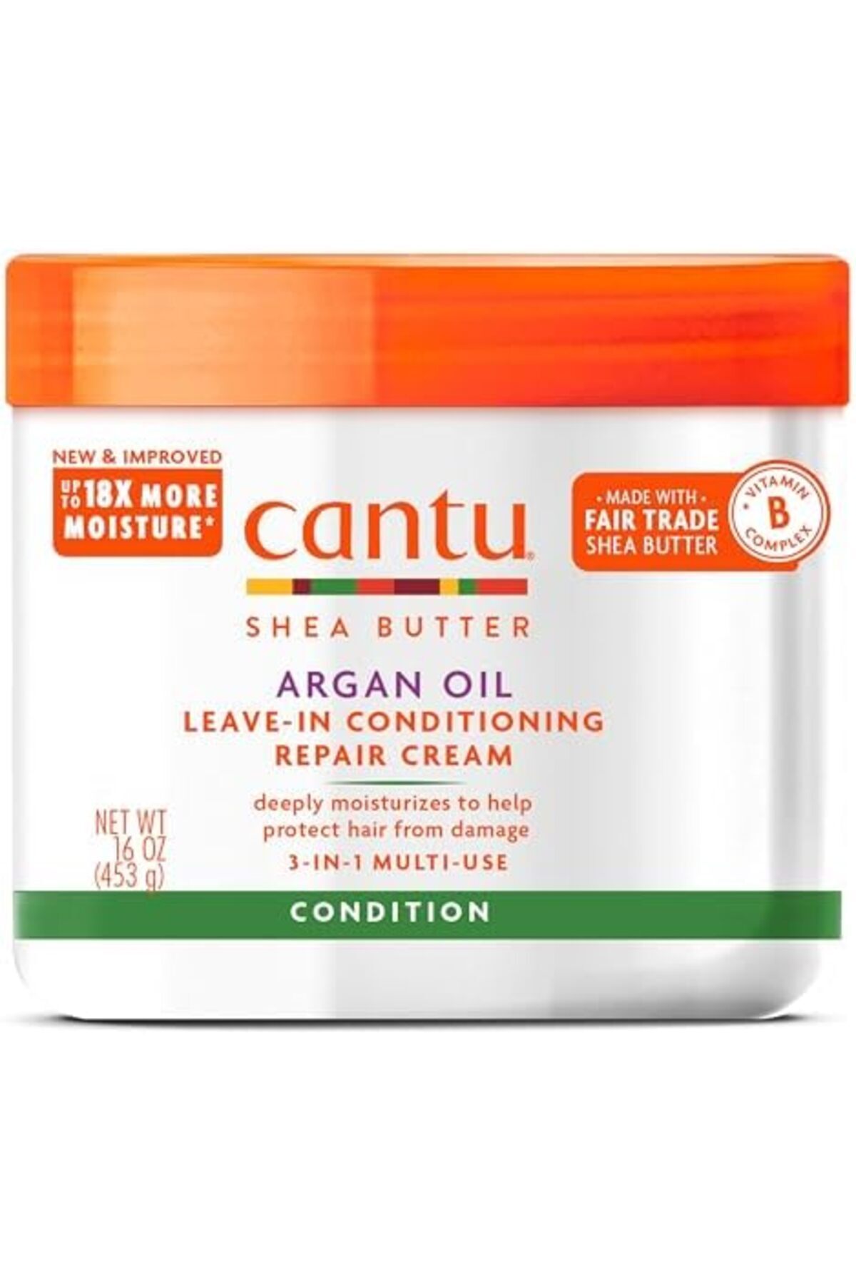 Cantu-Repairing Leave-In Conditioner with Argan Oil, Cantu, 453g 2