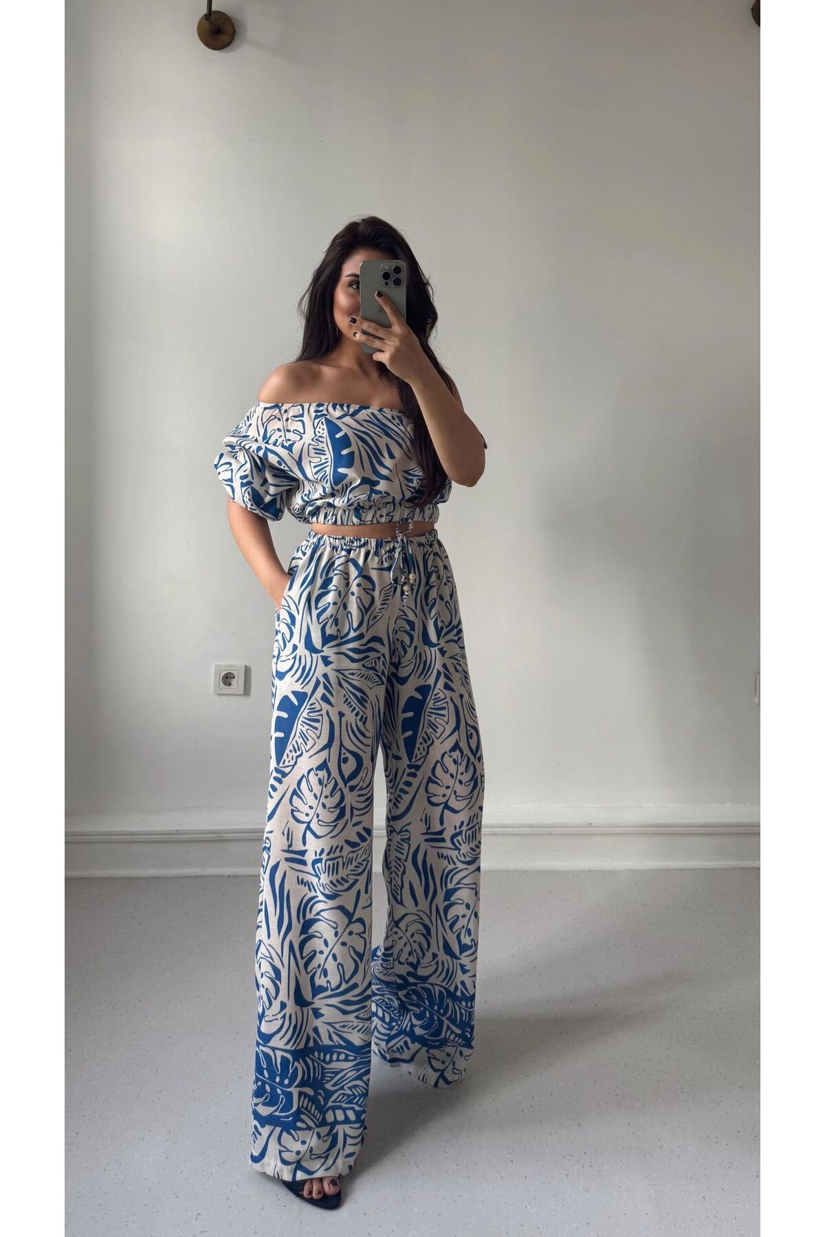 Fistan Byn Melisa Jungle Desen Pantolon