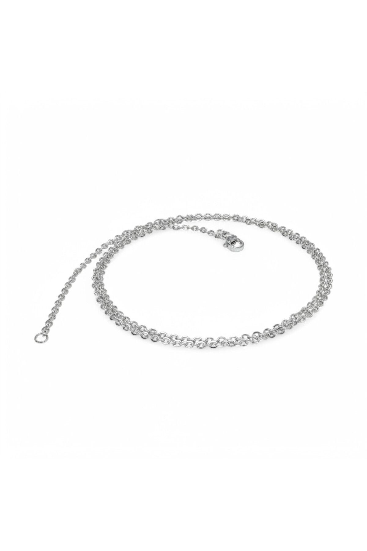 Caseras Minik Boy Beyaz Çelik Kolye 0.5Mm CSR1180286
