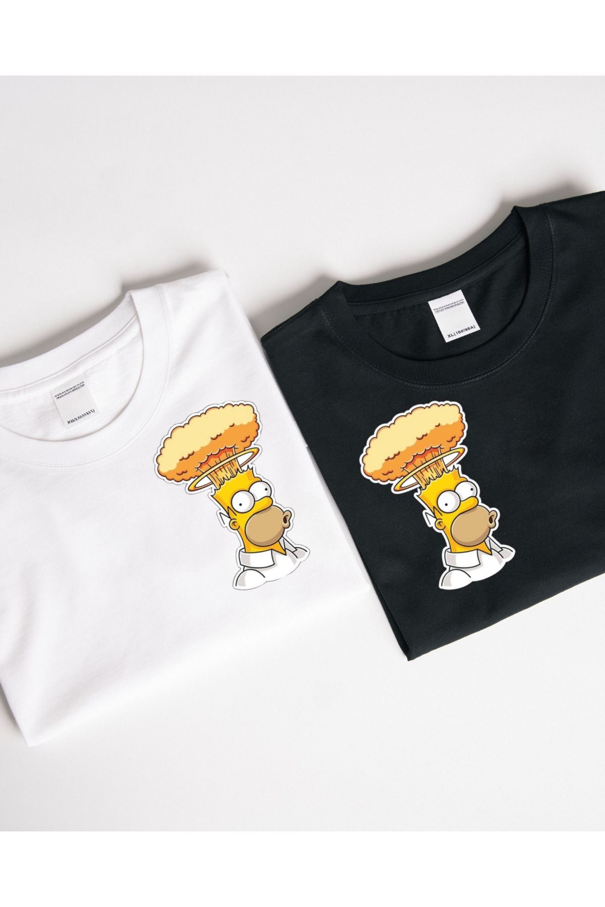Ebiidesign Homer Simpson Tasarımlı Baskılı T-Shirt