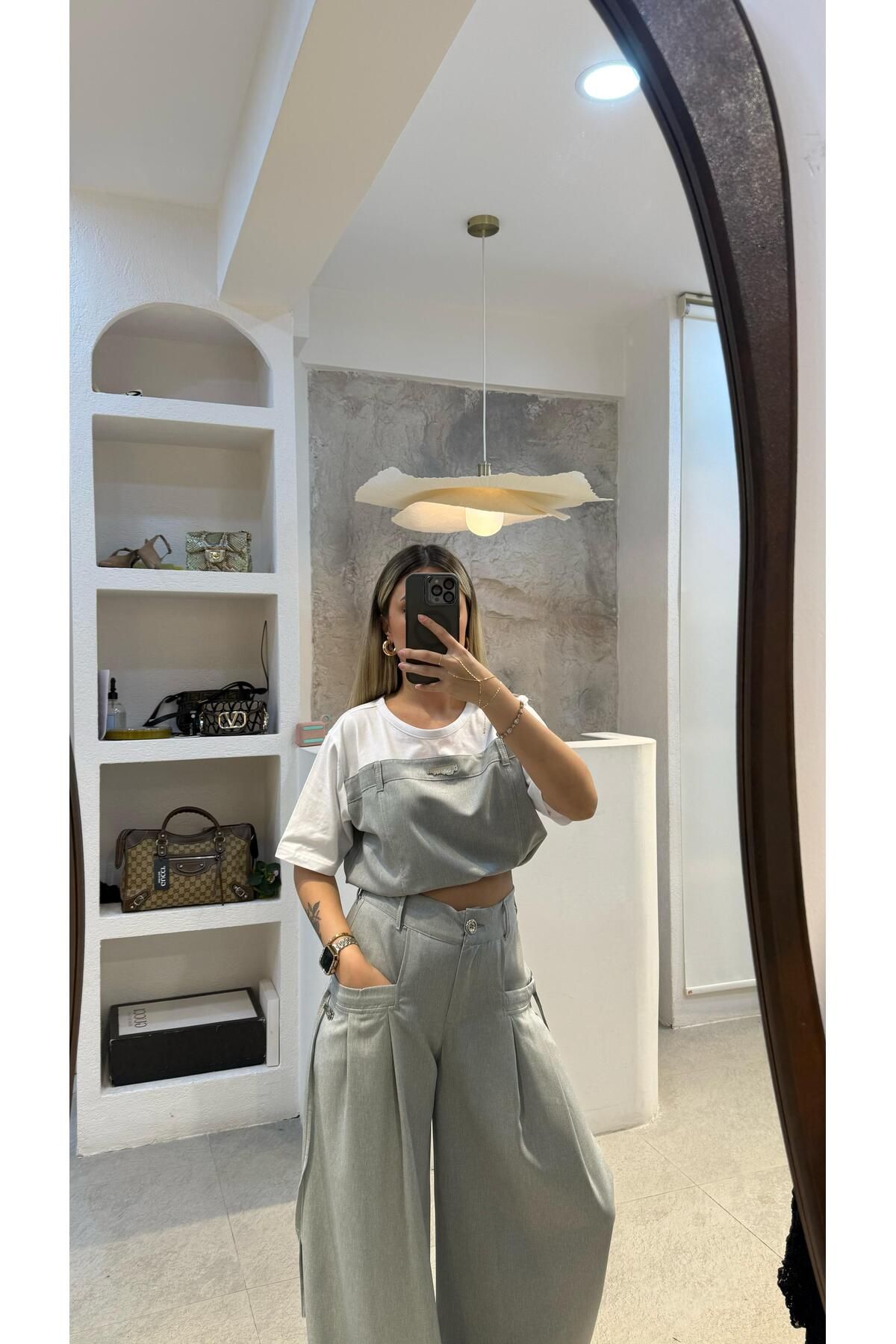 SEVİNÇ GÜNGÖR GRİ TASARIM TAKIM