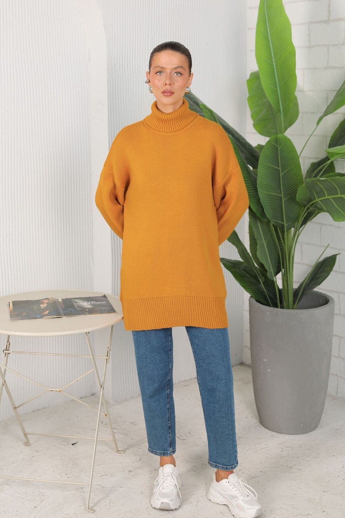 Melike Tatar Basic Triko Kazak 32-7016