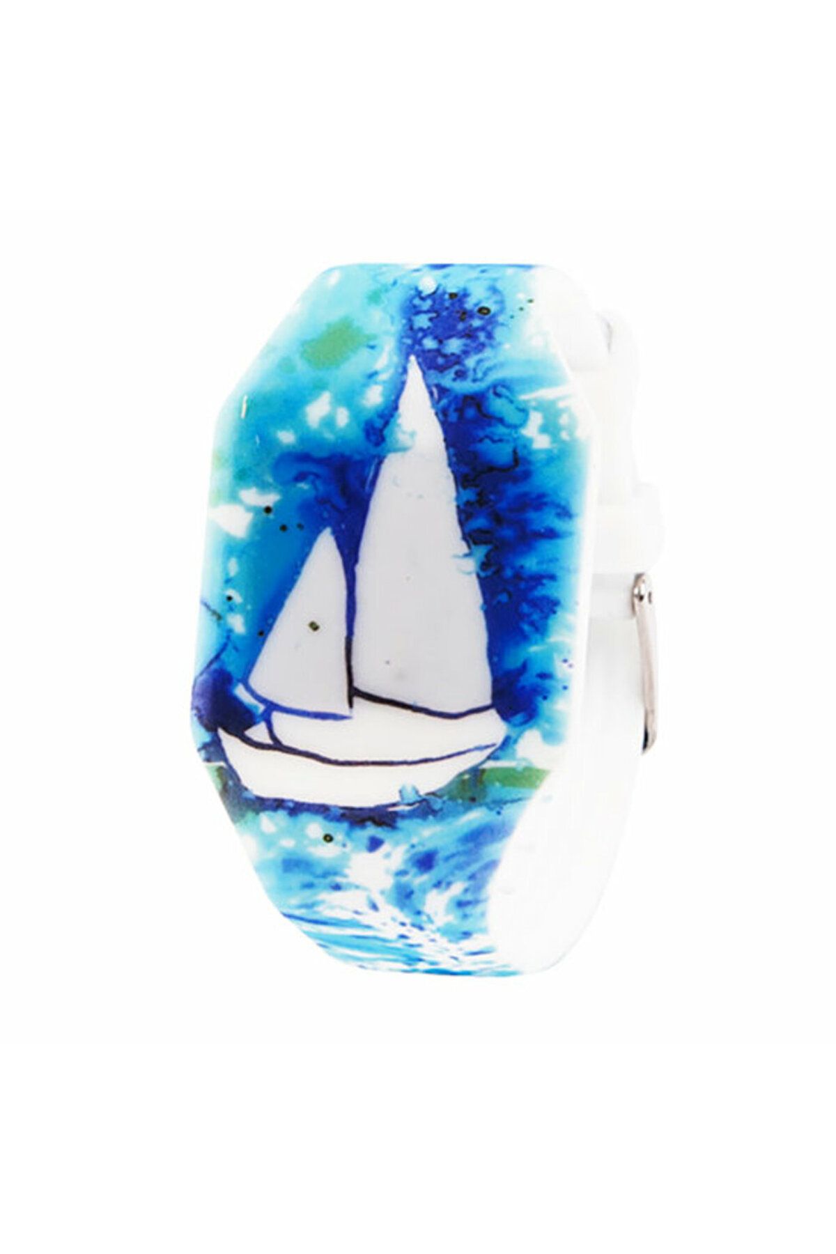 ANEMOSS-Sail Pattern Colorful Led Wrist Watch 2