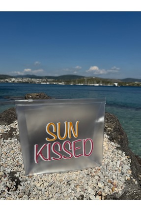 4nio Şeffaf ıslak mayo ve bikini çantası-su geçirmez fermuarlı