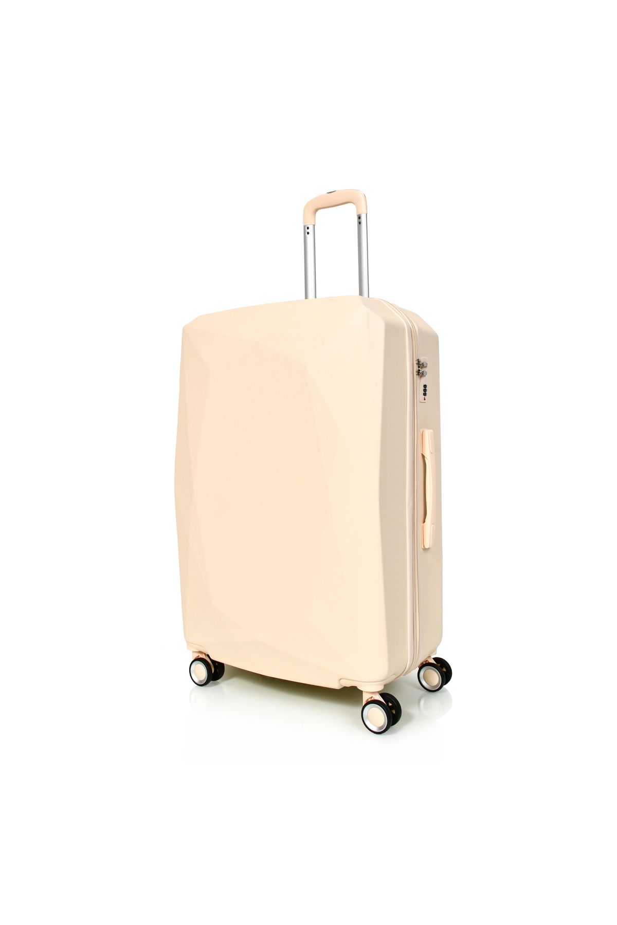 MORANO-Morano 4-Piece Luggage Set Durable and Lightweight Spinner Wheeled Suitcase with Numbered Security Lock 8