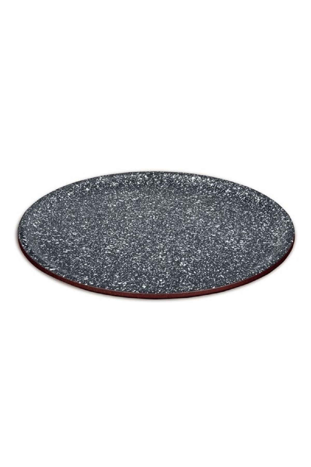 Blaumann-Carbon steel pizza tray, size 36x1.1 cm, two layers, ceramic marble coating 1