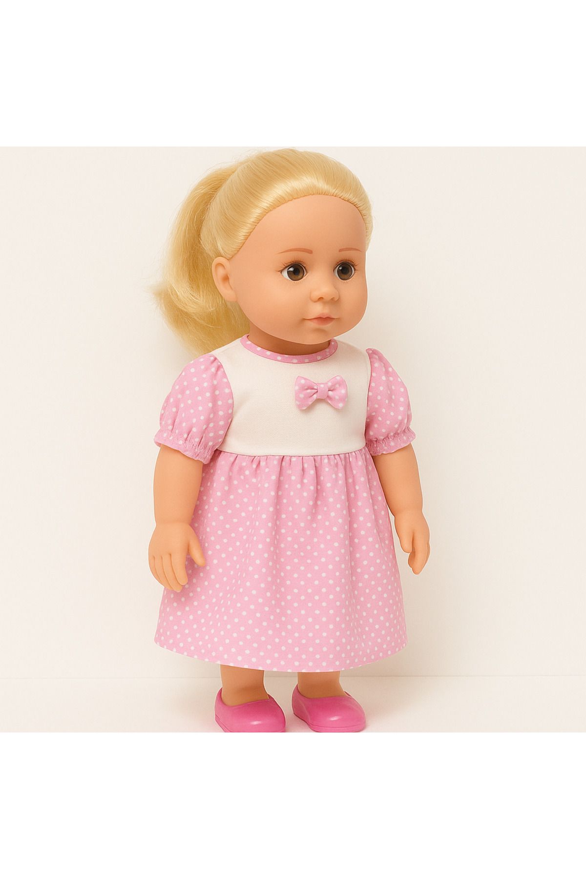 ela777 Masal Anlatan Sare Bebek 41cm Kız Cocuk Egitici Montessori Oyuncaklar