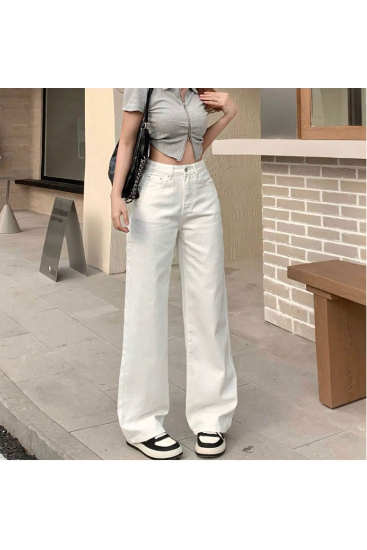 Pelin Jeans PALAZZO JEANS BOL PAÇA