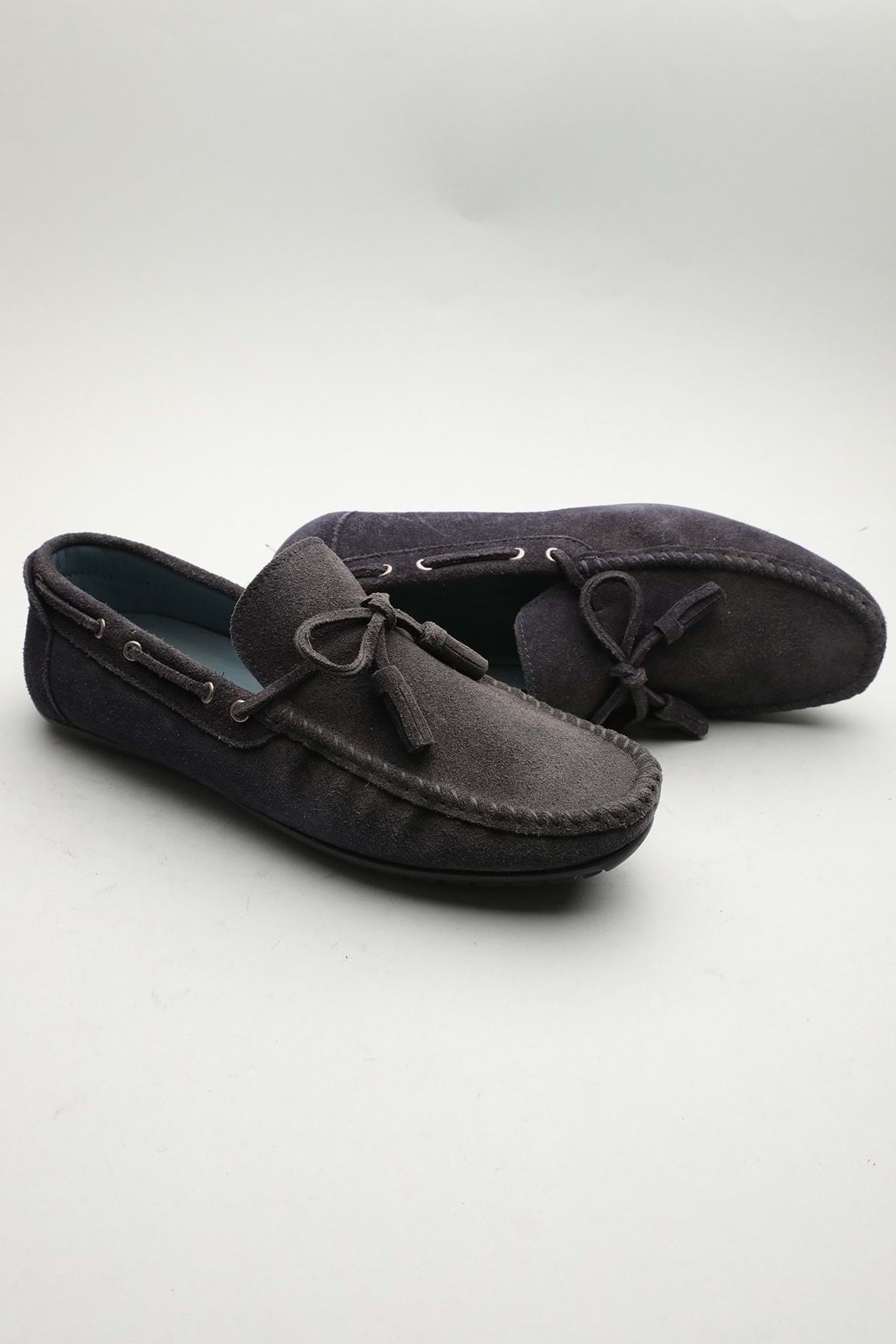 Gondol-Loafer clasic pentru bărbați din piele naturală bleumarin 41 Ttx.601221 2