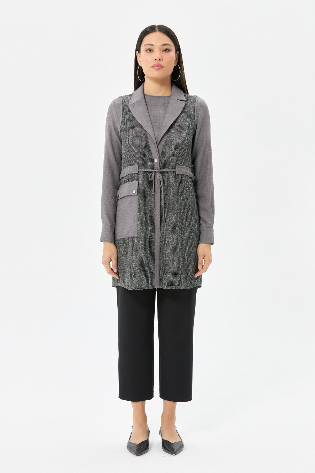 Esswaap-Inner Outer Suit with Mesh Vest Anthracite 1