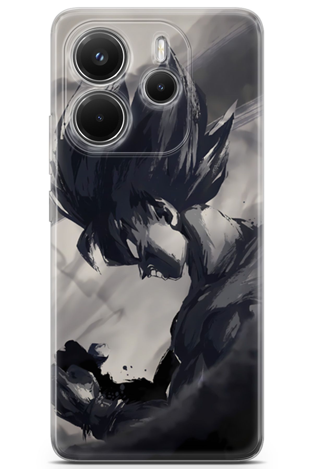 Kordilya Xiaomi Redmi Note 14 4G uyumlu Manga 20 HD Premium Goku Çizim Anime