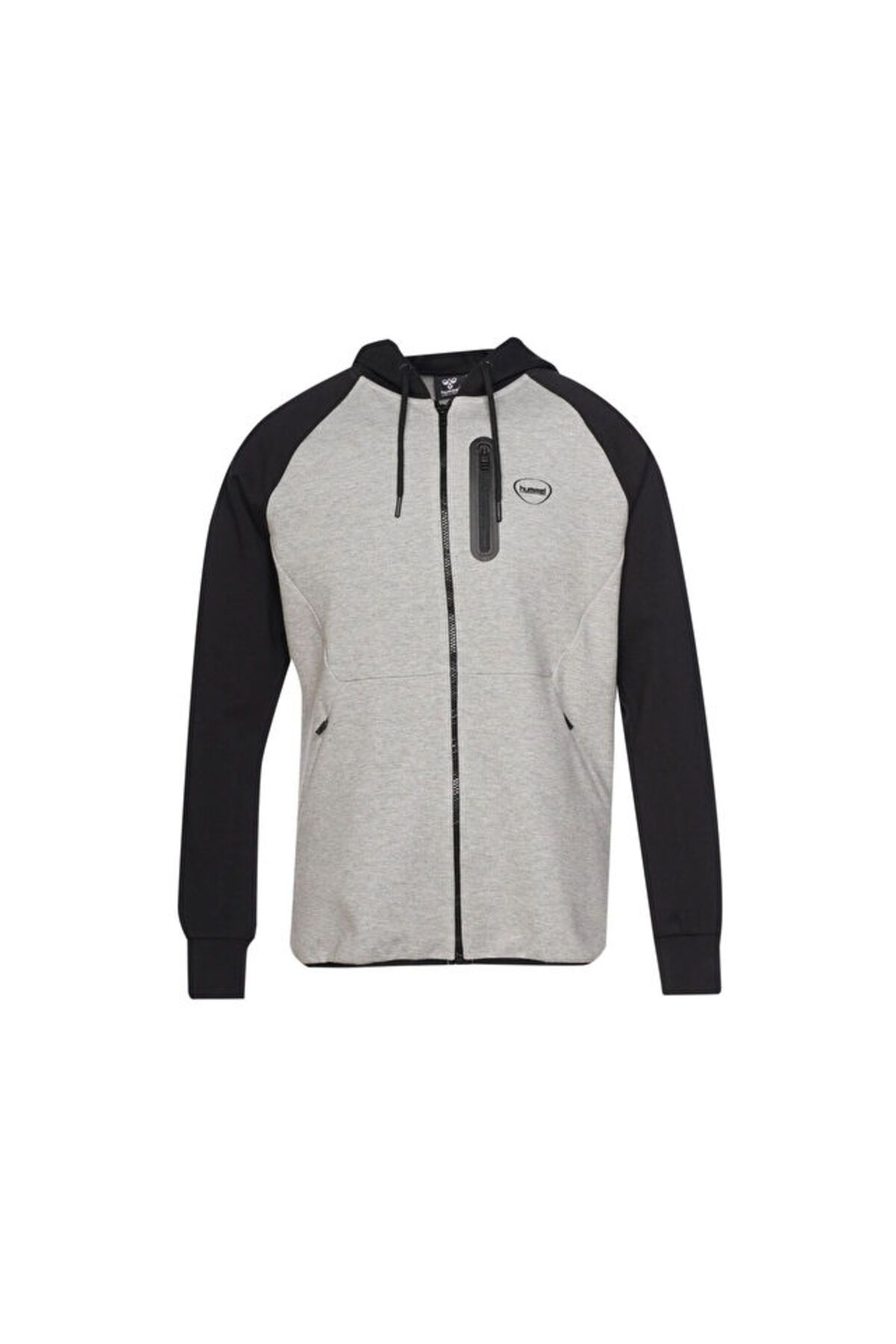hummel Nova Zip Hoodie Erkek Günlük Ceket 980343-2393 Gri