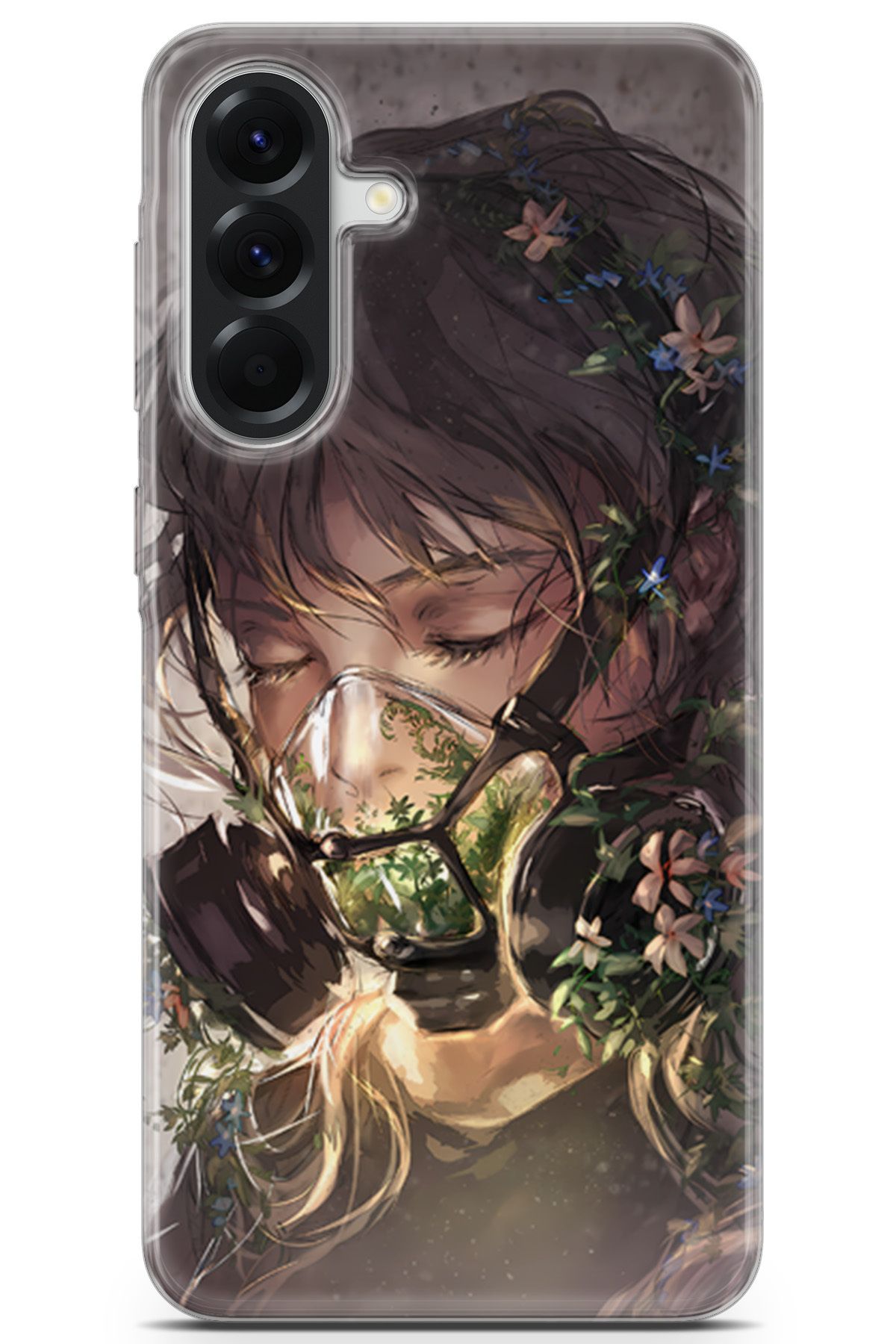 Uvilda Samsung Galaxy A56 uyumlu Girls 25 Arka Kapak Çiçek Kokusu