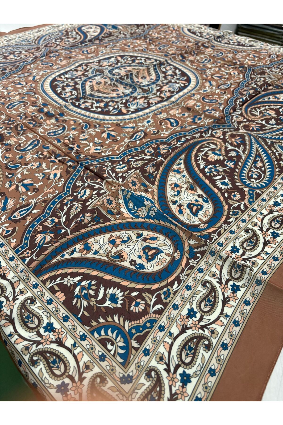 ZENİPEK Büyük Boy 120*120 cm Tesettür Eşarp
