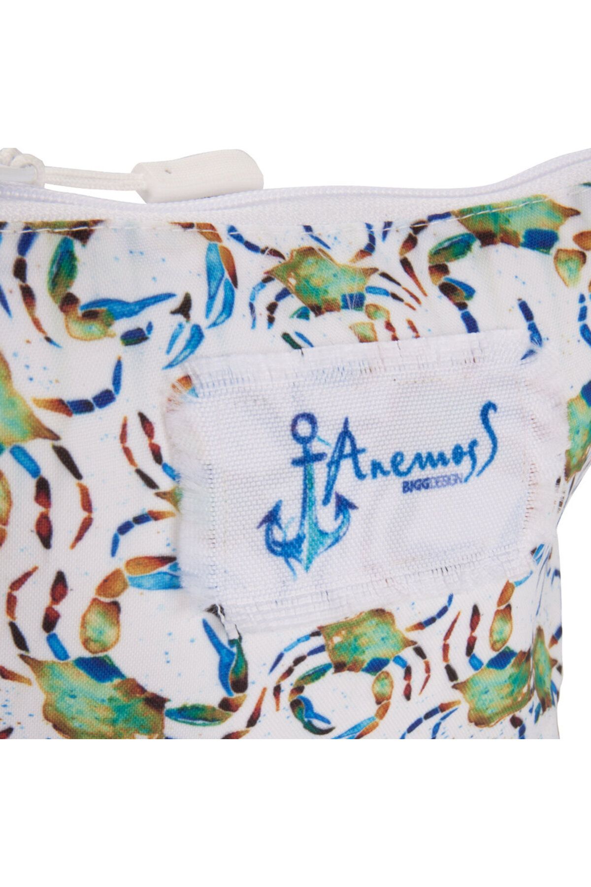 ANEMOSS-Crab Green Makeup Bag 7